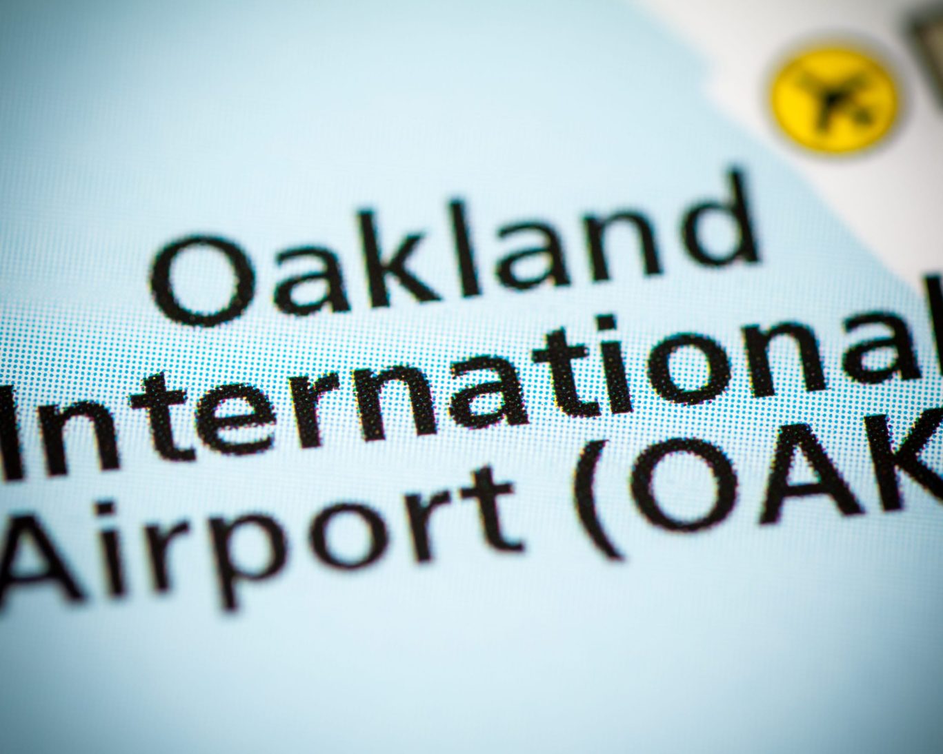 Oakland CA Airport.