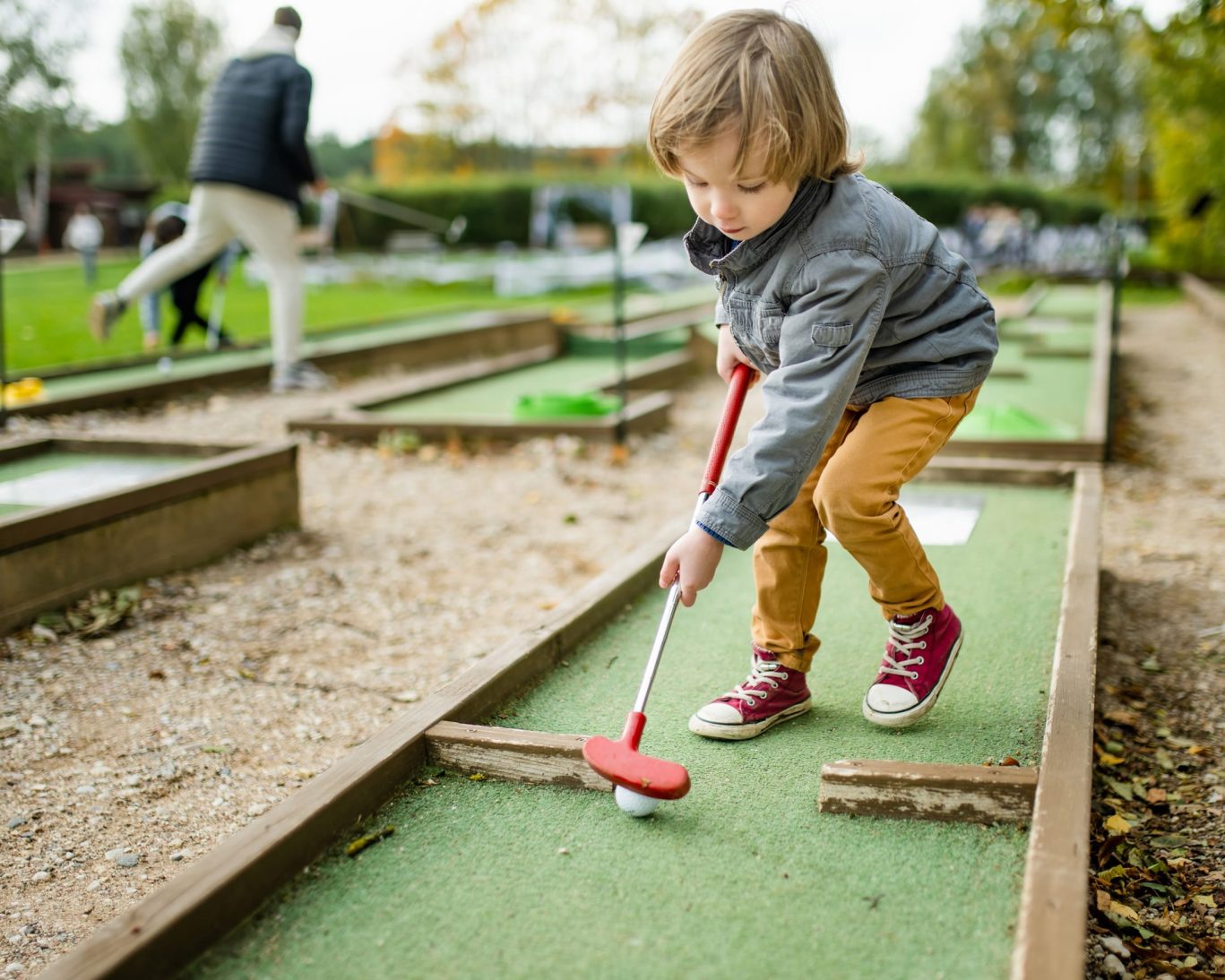 Mini golf at Williamstown Family Fun Park near Sunrise Inn Williamstown